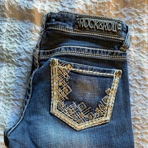 Rock & Roll Cowgirl skinny jeans size 26